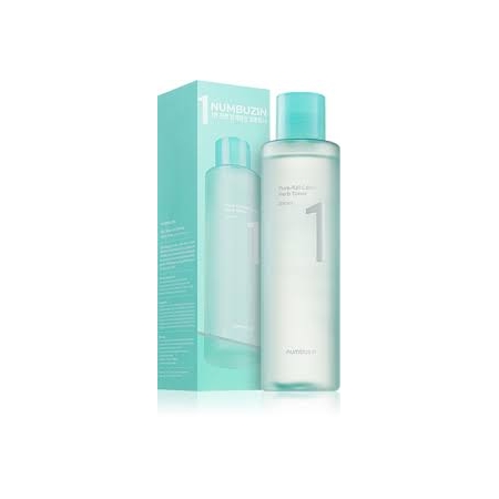 Numbuzin - No.1 Pure-full Calming Herb Toner, 300ml - kojący tonik do twarzy